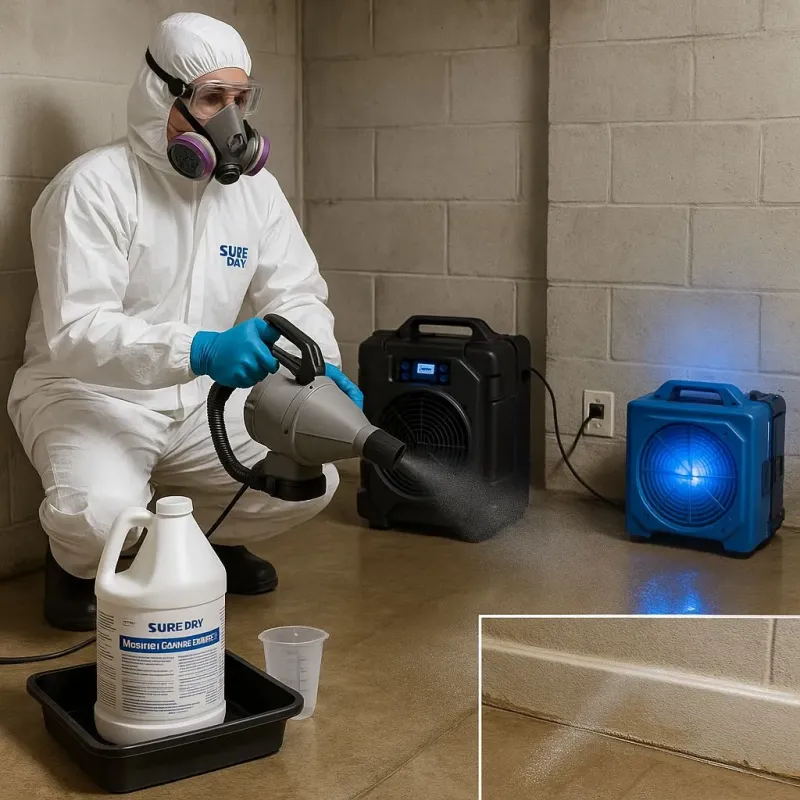 Sanitization and Odor Removal process in Hull, IA