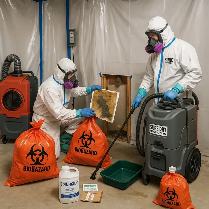 Contaminated Water Handling Protocols process in Hull, IA