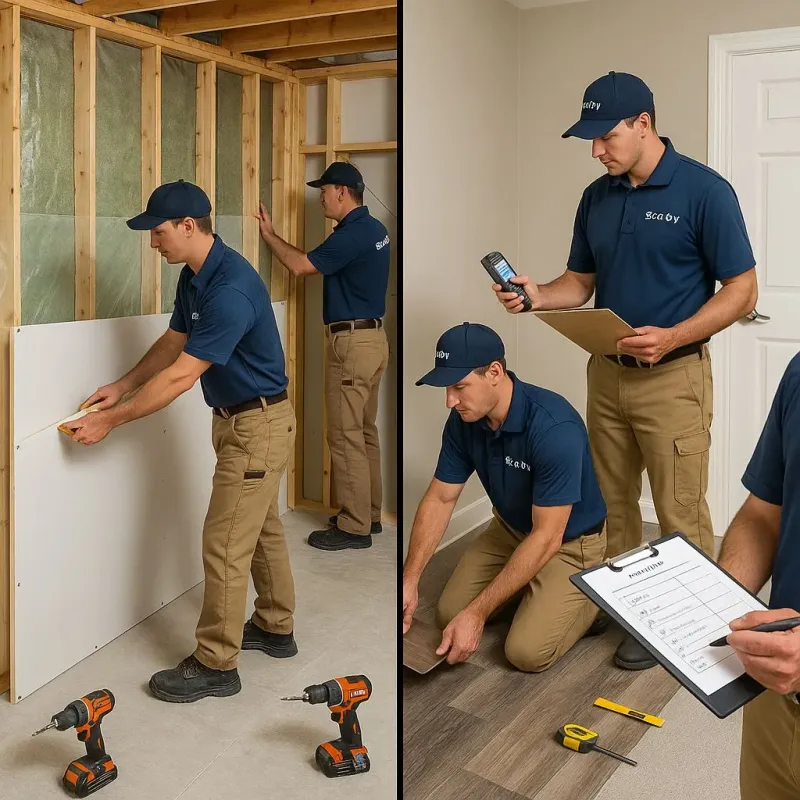 Repairs and Reconstruction process in Hull, IA